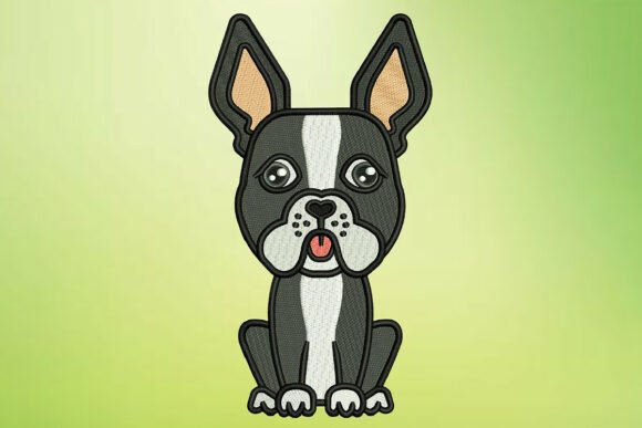 French Bulldog Puppy Embroidery Design Review