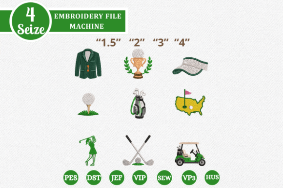 Mini Golf Embroidery Set Review for Boutique Apparel