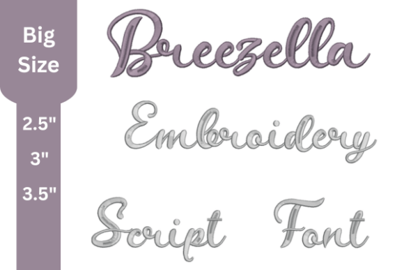 Review: Breezella Embroidery Font for Personalized Gifts