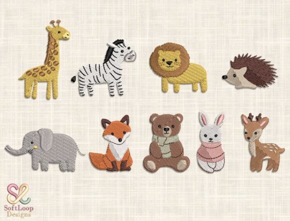 Safari Animals Embroidery Bundle Review for Sellers